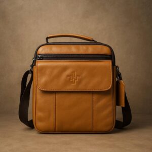 Bolso personal para hombre, color kaki